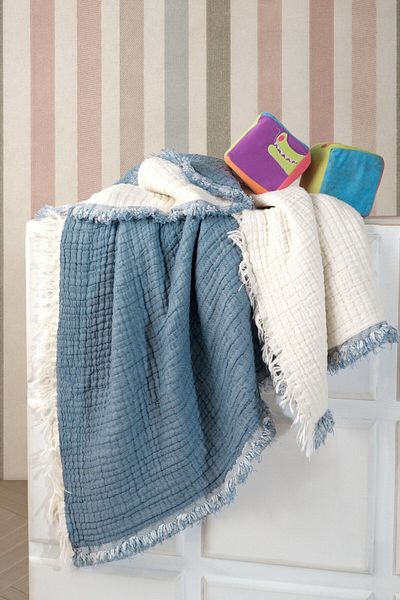VAROL 5 Layer 100% Cotton Muslin Baby Blanket