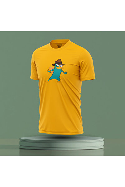 Bulvar Lee Ανδρικό καλοκαιρινό μπλουζάκι με στάμπα με λαιμόκοψη