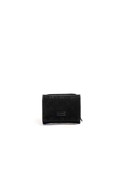 Silver Polo Silver & Polo Black Sp1172 Women's Wallet & Card Holder