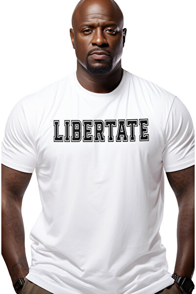 StoryGift Romania Tricou bărbătesc Freedom, mesaj motivațional, text inspiraț...