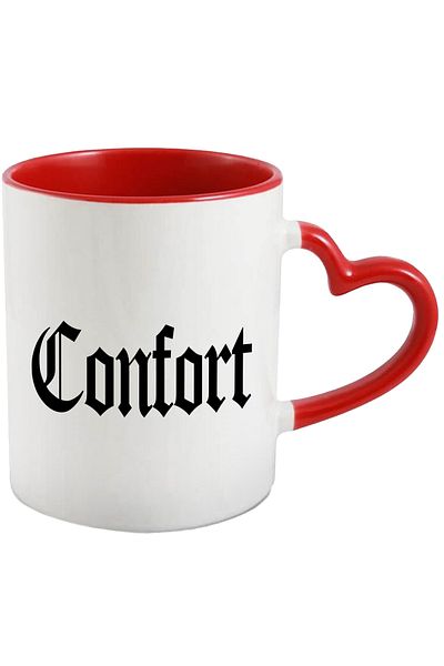 StoryGift Romania Comfort Mug, Motivational Message, Word, Inspirational Text, Self Care, 330ml, , With ,STG