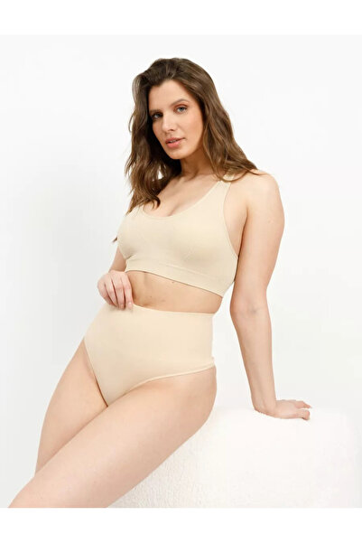 MİSTİRİK Chiloți Mabet cu efect pentru zona taliei, culoare nud