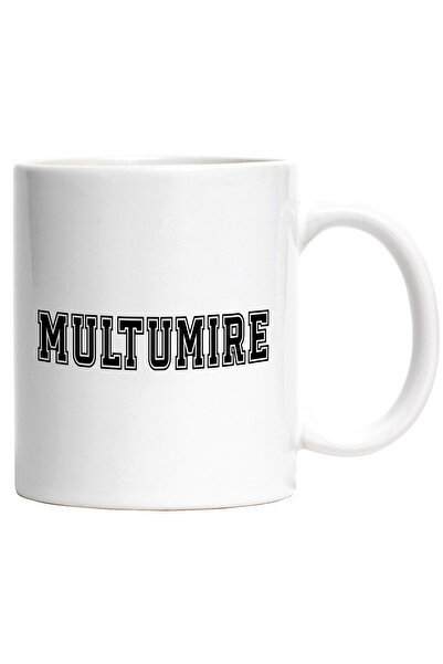 StoryGift Romania Cana Multumire, Mesaj Motivational, Text Inspirational, Self Care, 330ml, Cerami, Cu ,STG