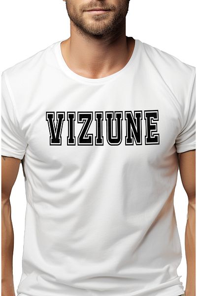 StoryGift Romania Men's T-Shirt Vision, Motivational Message, Inspirational Text, Self Care with print on F STG