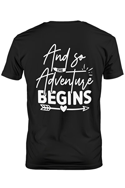 StoryGift Romania Men's T-shirt With Arrow And Heart With The Message "and So...
