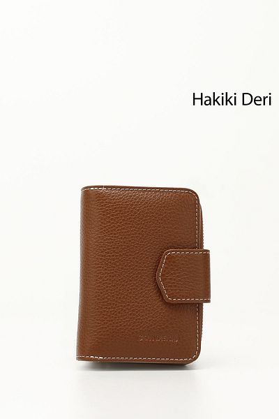 GÖNDERİ(R) TABAYA MINK Genuine Leather Women's Wallet 06240