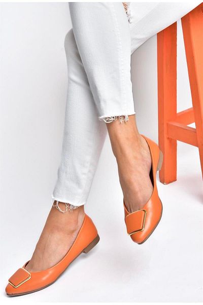 Fox Shoes P726776309 Помаранчевий аксесуар на пряжці Жіноча люлька