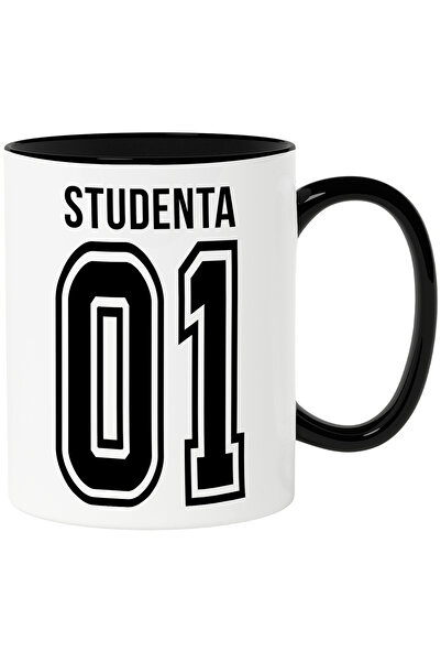 StoryGift Romania Cana Cu Textul studenta, si Numarul 01, Cel Mai Bun, Apreci...