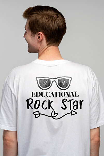 StoryGift Romania Tricou bărbătesc pentru un profesor care arată ca o vedetă ...