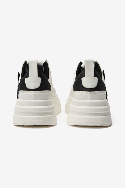 Seniorah Black-White Skin Star Patterned Women's Sports Shoes