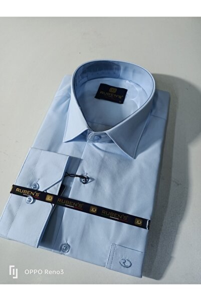 RUBENS GÖMLEK класична бавовняна сорочка з довгими рукавами та кишенями