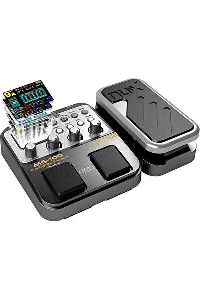 Nux MG-100 Multi-Efekt Gitar Efekt Pedalı Gitar Prosesörü