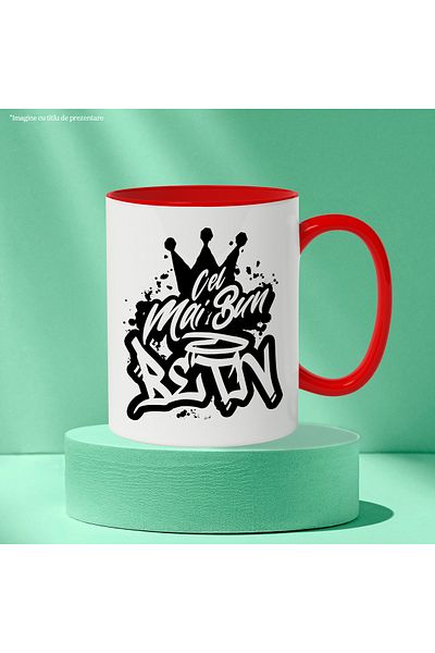 StoryGift Romania Mug For The Best Drunkard, Appreciation, Gift, Reward, Thank You, 330ml, Sky, With,STG