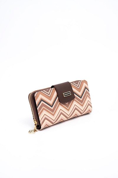 Silver Polo Silver & Polo Nut - Brown Sp928 Women's Wallet & Card Holder