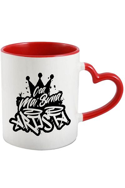 StoryGift Romania Mug For The Best Artist, Appreciation, Gift, Reward, Thank You, 330ml, , With ,STG