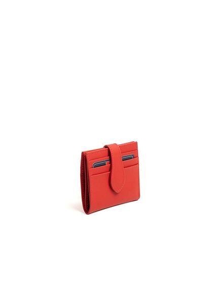 Silver Polo Silver & Polo Red Sp1190 Unisex Wallet & Card Holder