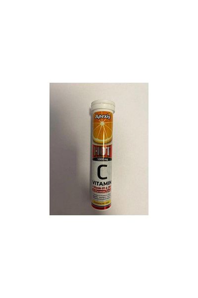 Apexis Vitamin C Zinc 20 Li Hot Effervescent Tablet