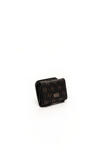 Silver Polo Silver & Polo Black Copper - Black Sp1172 Women's Wallet & Card Holder
