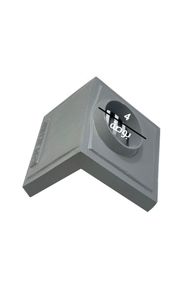 SH 4 inch aluminum roof drain