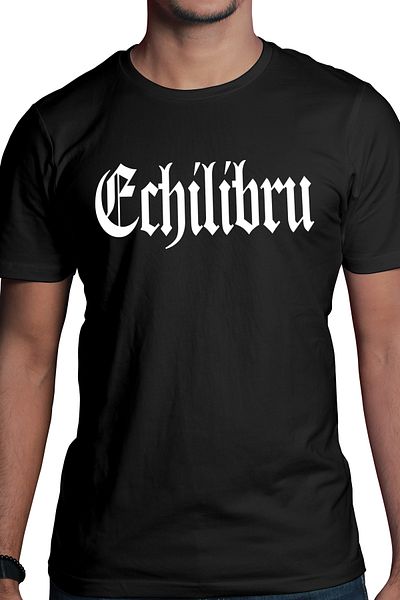 StoryGift Romania Tricou bărbătesc Echilibru, mesaj motivațional, cuvânt, text inspirațional, îngrijire personală cu Impstg
