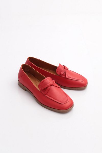 DGN 131 Women's Lace Detailed Loafer Shoes
