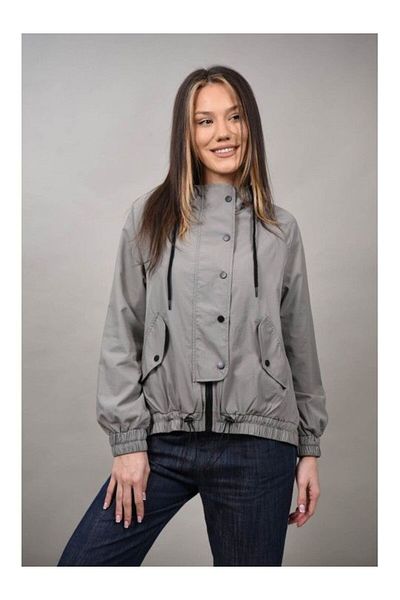 Cocco Rossa Argentera Hooded Aviator Jacket XL Grey