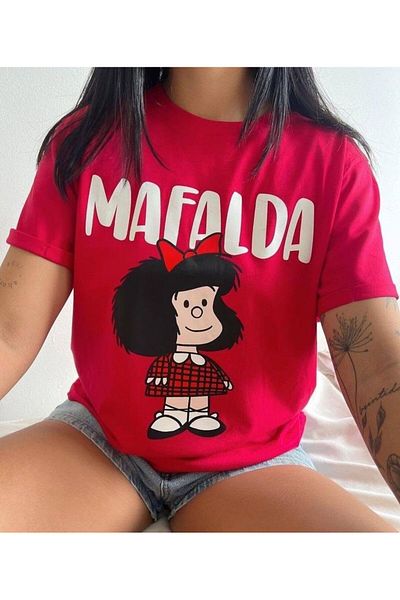 POPULUS Mafalda Red T-Shirt