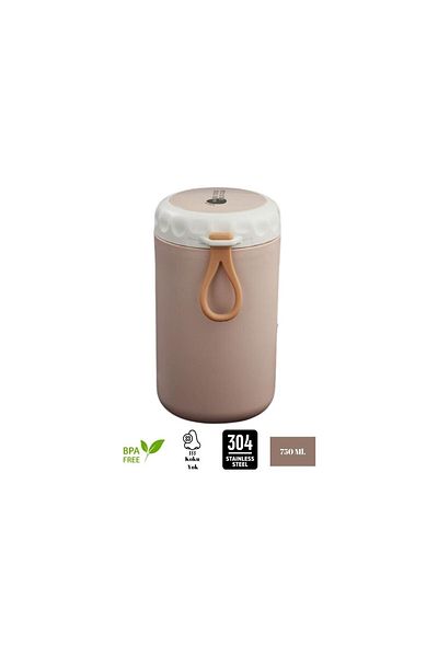 Vagonlife Vagon Steel Lunch Box 750 ml Pink