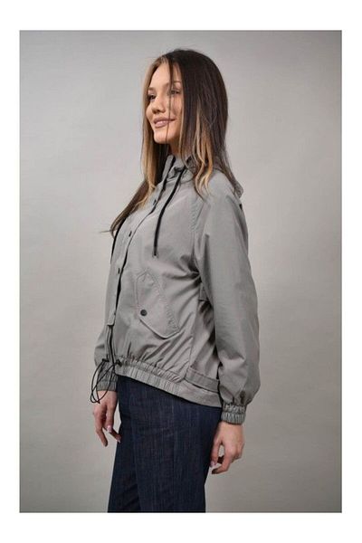 Cocco Rossa Argentera Hooded Aviator Jacket XL Grey