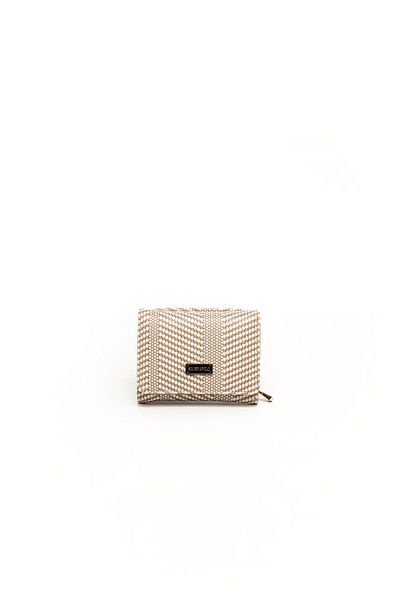 Silver Polo Silver & Polo Beige - Tan Sp1172 Women's Wallet & Card Holder