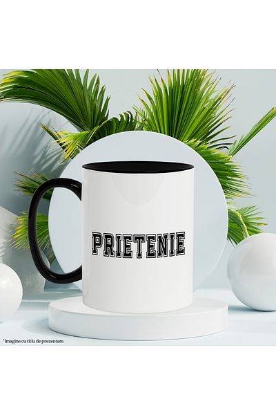 StoryGift Romania Friendship Mug, Motivational Message, Inspirational Text, Self Care, 330ml, Ceramic, With ,STG