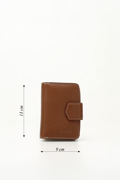 GÖNDERİ(R) TABAYA MINK Genuine Leather Women's Wallet 06240