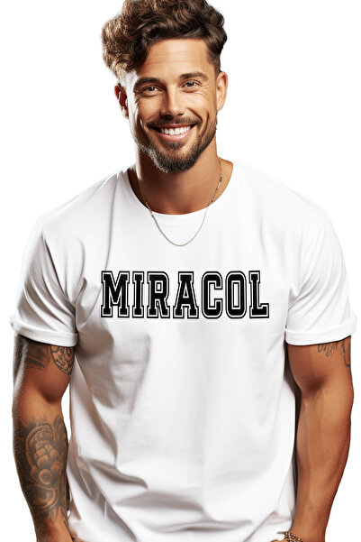 StoryGift Romania Tricou bărbătesc Miracle, mesaj motivațional, text inspiraț...