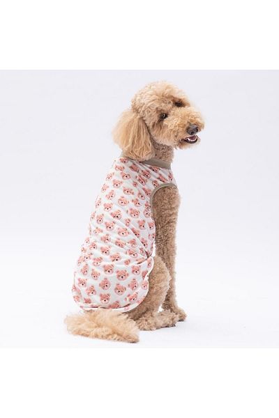 Pawstar Cute Bears Big Dog T-Shirt - Dog Clothing (15 Kg-45 kg)