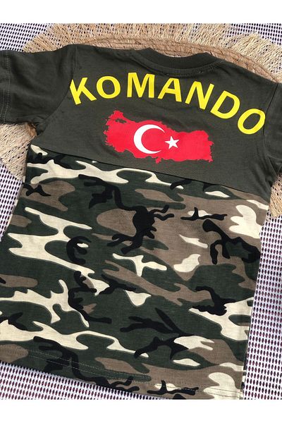 tinitins Camouflage Summer Shorts Set