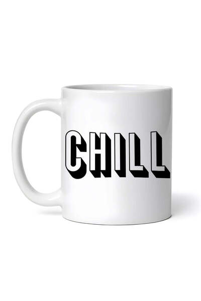 OEM Cană albă personalizată, Netflix And Chill, Inovatix®. 330 ml