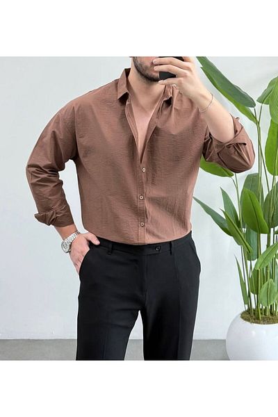 JACK CAPRİO Мъжка тениска с голям размер Louis Fabric, устойчива на пот и нелепнеща, нова сезонна тенденция