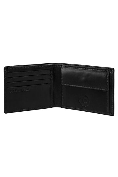 BUGATTI Bugatti Remo Men's Wallet, 492397, Genuine Leather, RFID, Horizontal, CI Compartment, black