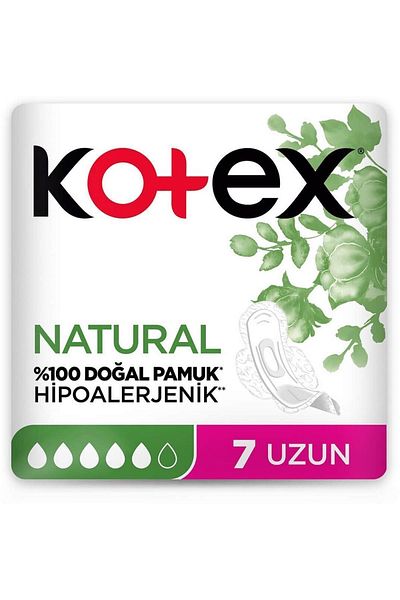 Kotex Ultra Natural 7-Pack Hygienic Daily Pads
