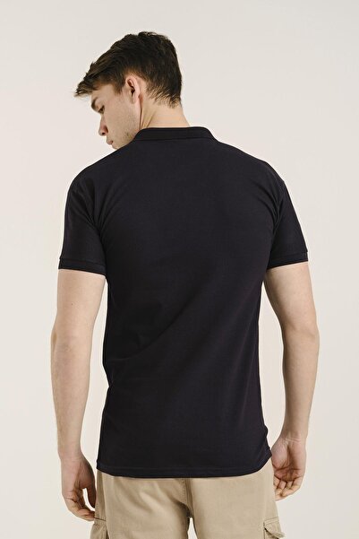 Oksit Alcott Polo Neck Slim Fit Men's Tshirt