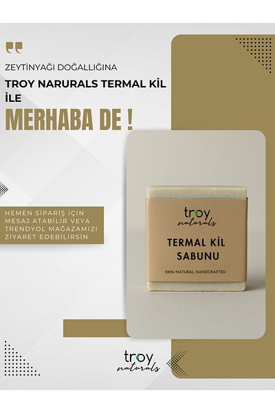Troy Naturals Natural Thermal Clay Soap