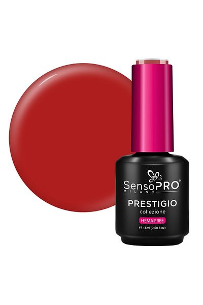 SensoPRO Milano Oja semipermanenta PRESTIGIO SensoPRO Milano - Red Couture 15ml