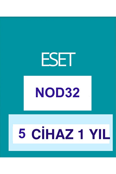 ESET NOD32 5 Cihaz 1 Yıl Dijital Teslimat