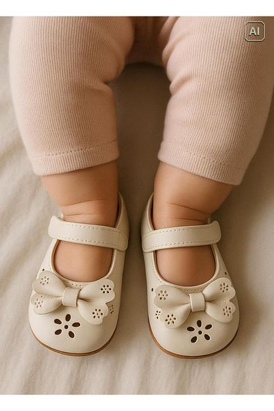 kitikate Luna Booties - Natural