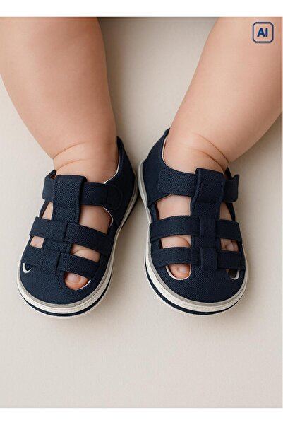 kitikate Blue Denis Booties Shoes