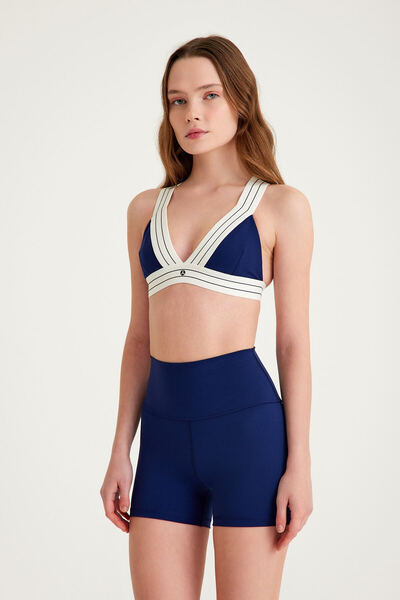 Pulsar Push up Short Shorts Navy Blue