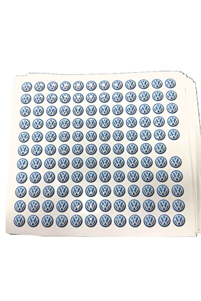 STİLİX GARAGE VOLKSWAGEN Anahtar Logo Amblemi Kumanda Logo Çap 1.4 cm 14 mm 2...