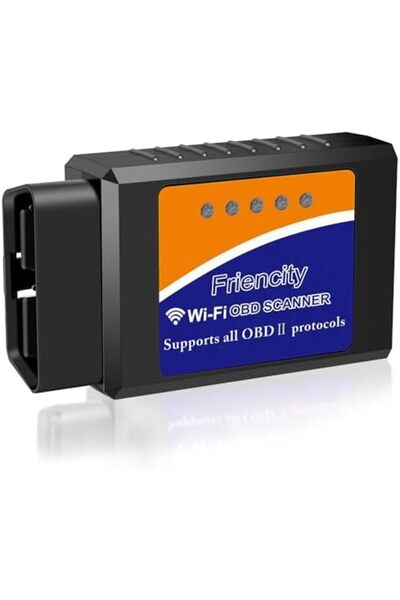 Friencity Wireless WiFi OBD2 Scanner – Auto Diagnostic Tool for iOS, Android, Windows, 1996+ Vehicles.