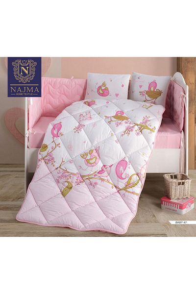 Najat 7-piece baby blanket, made in Turkey 🇹🇷 100% cotton