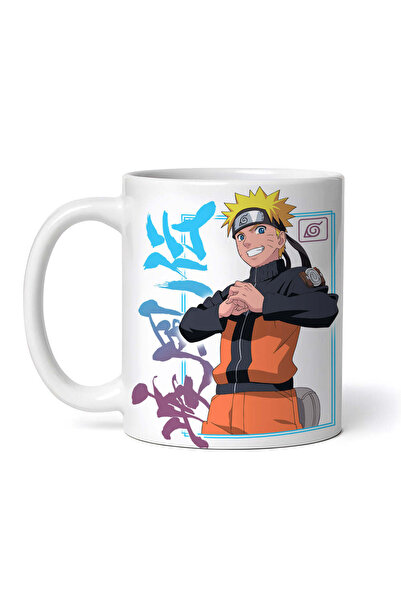 OEM Cană albă personalizată, Naruto Iron Fist, INOVATIX®. 330ml